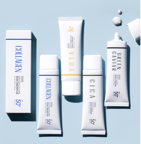 Tenzero    , Deep Aqua Collagen Sun Cream 2X SPF50+ PA++++  2