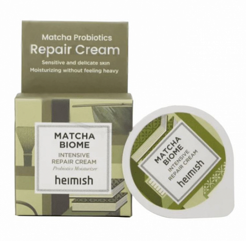 Heimish Крем для лица с чаем матча восстанавливающий (мини)  Matcha Biome Intensive Repair Cream mini