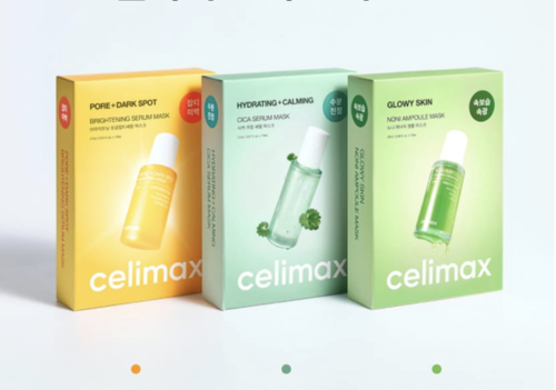 Celimax �������� ����� ������ ����������� � ����-���� � ������������, Pore+dark spot brightening serum mask ���� 2