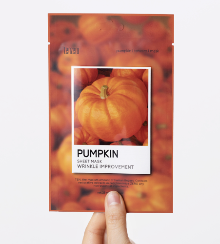 Tenzero      , Pumpkin Sheet Mask  2