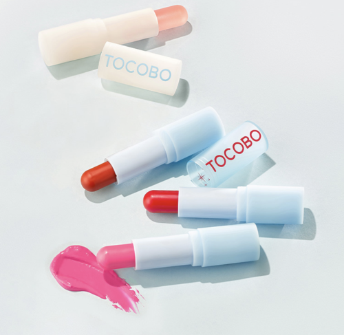 TOCOBO     ,  011 Flush Cherry, Glass Tinted Lip Balm  7