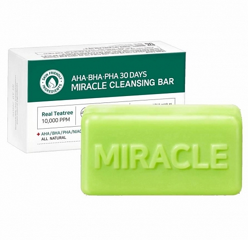 Some by mi Мыло для умывания с кислотами для проблемной кожи  AHA-BHA-PHA 30 Days Miracle Cleansing Bar