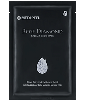 MEDIPEEL �������� ����� � ����� � �������� ������  Rose diamond radiant glow mask