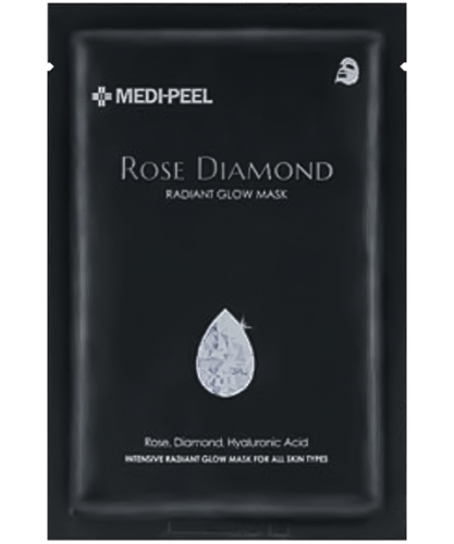 MEDIPEEL �������� ����� � ����� � �������� ������  Rose diamond radiant glow mask