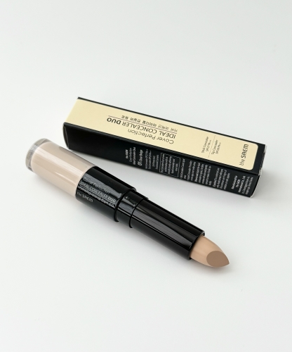 The SAEM     ,  01 Clear Beige  Cover Perfection Ideal Concealer Duo  4