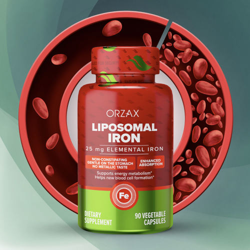 [] Orzax   , 90   Liposomal Iron Dietary Supplement  7