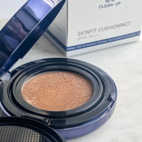 CUskin   ()   , 21 , Clean-Up Skinfit Cushion Pact Refill SPF 50+ PA+++  3