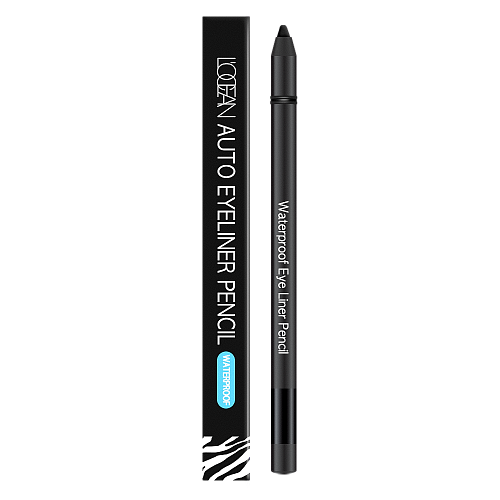 L'OCEAN     ,  01 Real Black, Auto Eyeliner Pencil Waterproof