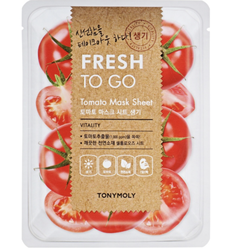 Tony Moly     , Fresh To Go Tomato Mask Sheet
