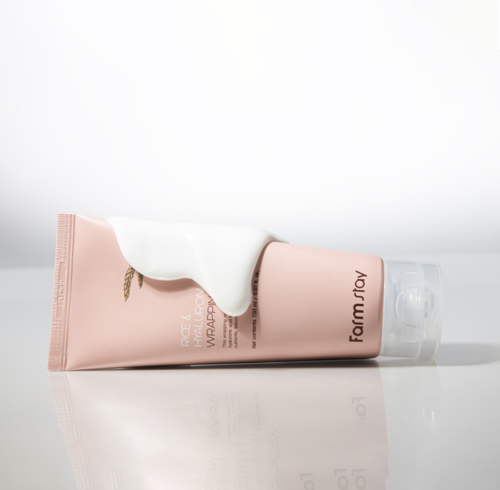 FarmStay ����������� �����-����� � ����� � ����������, Rice&Hyaluronic Acid Wrapping Mask ���� 3