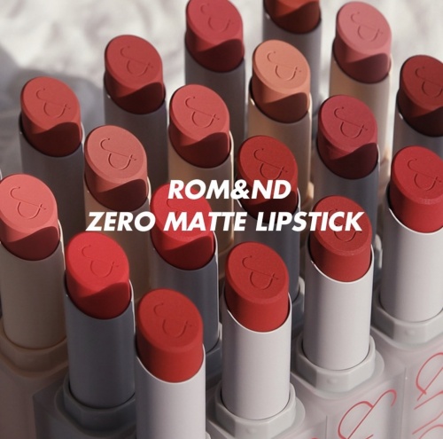 Rom&nd   ,  01 Dusty Pink  Zero Matte Lipstick  2