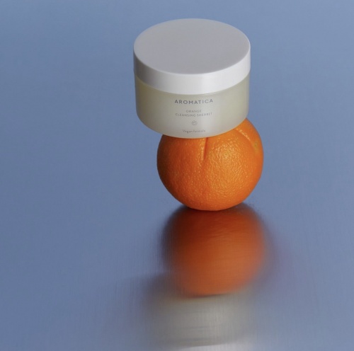 Aromatica        ()  Orange cleansing sherbet mini  8