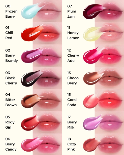 TOCOBO  -  ,  13 Choco Berry, Juicy Berry Plumping Lip Oil Glam Max  7