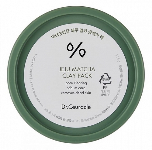 Dr.Ceuracle         Jeju matcha clay pack