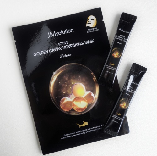 JMsolution        Active Golden caviar nourishing mask  3