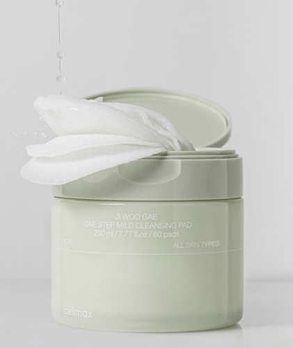 Celimax        , 60 , Ji Woo Gae One Step Mild Cleansing Pad  3