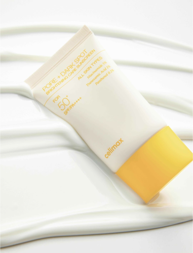 Celimax      -  , Pore+Dark Spot Brightening Care Sunscreen SPF50+ PA++++  3