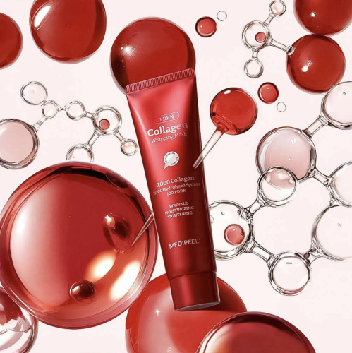 MEDIPEEL  -  ,   , PDRN Collagen Glow Wrapping Mask  2