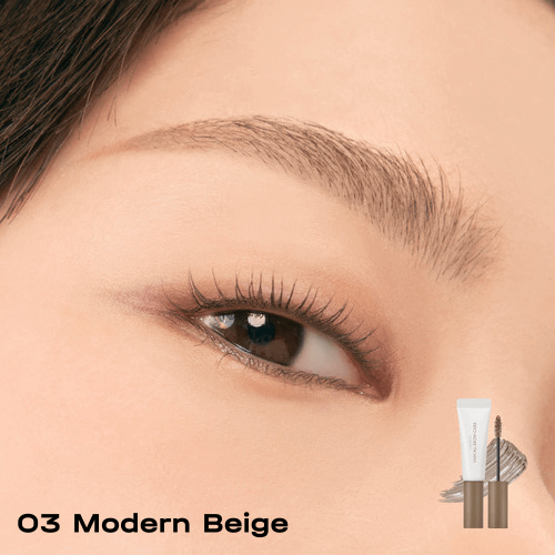 Rom&nd    ,  03 Modern Beige, Han All Brow Cara  5