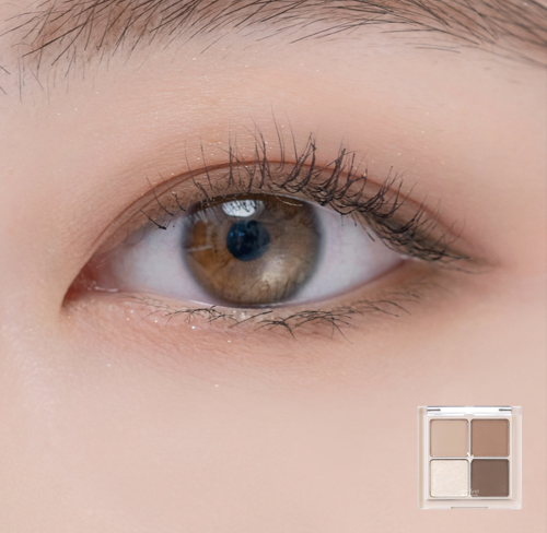 Rom&nd     4 ,  N01 Dry Willow Flower, Better Than Eyes Palette  3