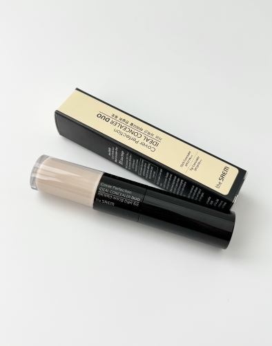 The SAEM     ,  01 Clear Beige  Cover Perfection Ideal Concealer Duo  3