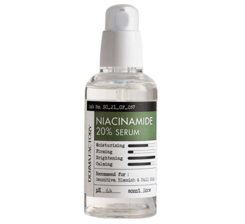 Derma Factory ���������-����� ��� ���� � 20% ������������ (80 ��), Niacinamide 20% Serum 80ml