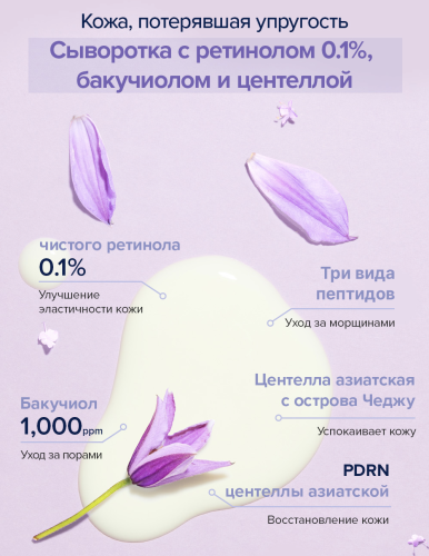 Mary&May -  ,    , Vegan Retinol 0.1% Bakuchiol Cica Serum Seoul Edition  7