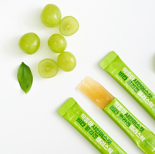 Mippeum     , 15 , Shine Muscat Vita Collagen Jelly Stick  3