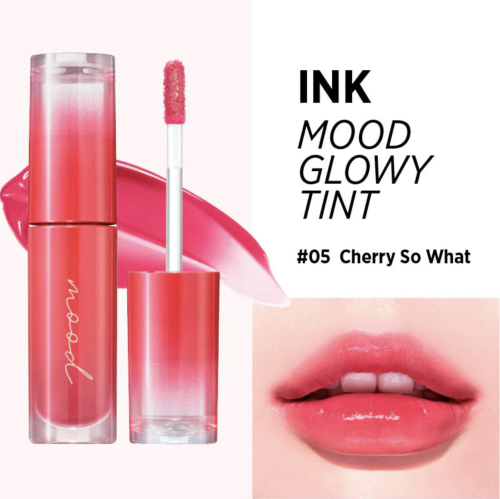 Peripera ˸    ,  05 Cherry So What, Ink Mood Glowy Tint  3