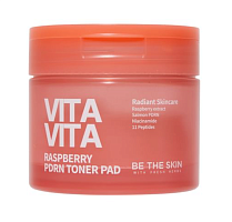 Be The Skin �����-���� � ���� � �������, 60 ��, Vita Vita Raspberry PDRN Toner Pad