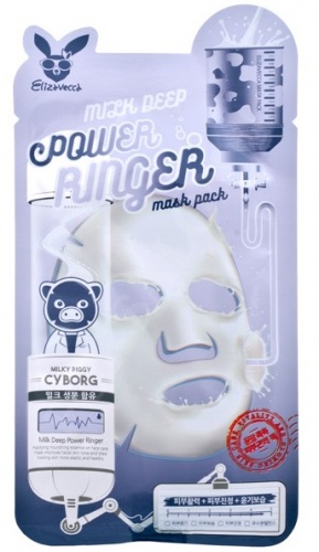 Elizavecca      Deep milk power ringer mask pack