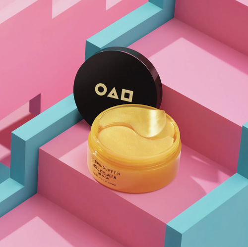 [Игра в кальмара] Bringgreen Гидрогелевые патчи с золотом и коллагеном, Gold Collagen Eye Patch фото 3