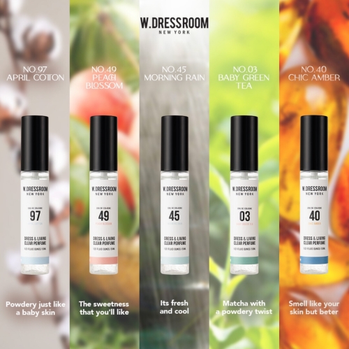 W.Dressroom  ,  No.45 Morning Rain, Dress&Living Clear Perfume  6