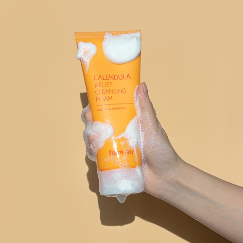 FarmStay      , Calendula Relief Cleansing Foam  4