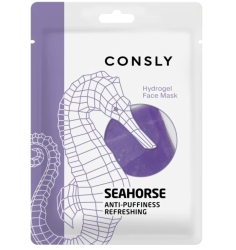 Consly ������ ������������ ����� � ������� �������, Seahorse Hydrogel Face Mask