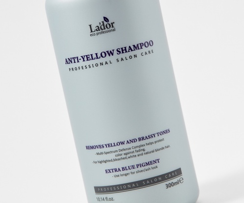 Lador Шампунь для светлых волос от желтизны  Anti-yellow shampoo фото 4