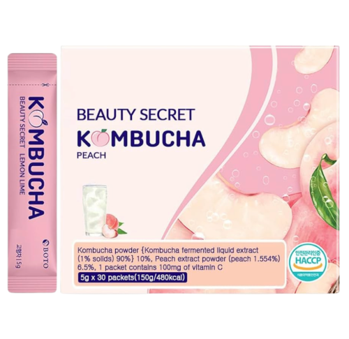 BOTO ��������� ��� ������� �� ������ ����������� ��� (30 ������-����), Beauty Secret Kombucha Peach Ice Tea