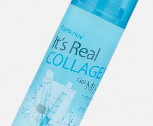 FarmStay Гель-мист для лица и тела с коллагеном  It's real collagen gel mist фото 3