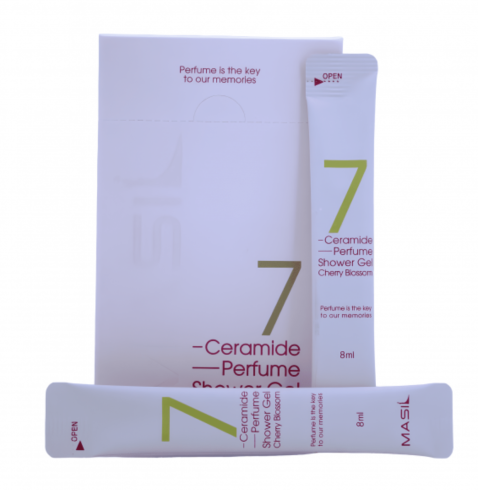 Masil ������ ��������������� ���� ��� ���� "�������� ����", 7 Ceramide Perfume Shower Gel Cherry Blossom ���� 3