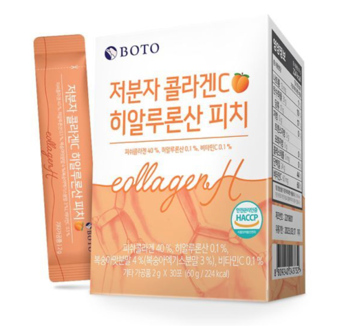 BOTO ����������������� ������� �������� �������� � ������������ �������� � ��������, 30 ����, Collagen H Peach