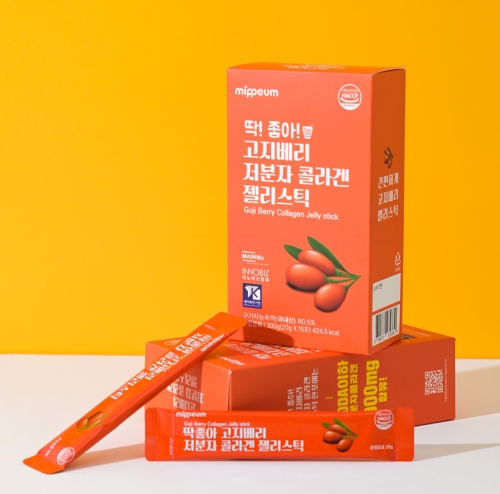 Mippeum     , 15 , Goji Berry Collagen Jelly Stick  3
