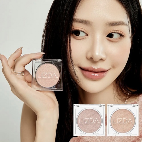 Lizda     ,  02 Rose Coral, Glossy Fit Highlighter  10
