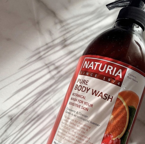 Naturia        750   Pure body wash cranberry & orange  3