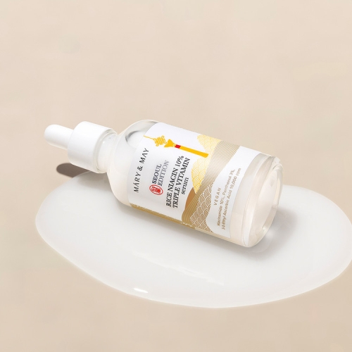 Mary&May  -  ,    , Vegan Rice Niacin 10% Triple Vitamin Serum Seoul Edition  4