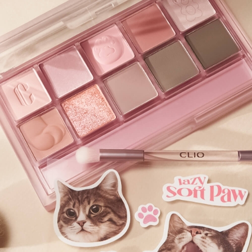 Clio    , 10  (+  ),  20 Lazy Soft Paw, Pro Eye Palette  4