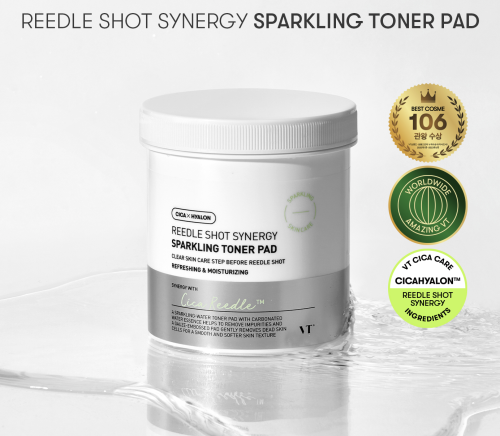 VT Cosmetics -      (), Reedle Shot Synergy Sparkling Toner Pad  2
