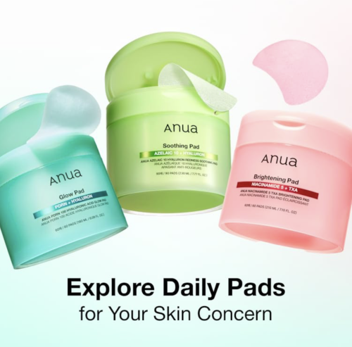 Anua Glow-     , 60 , PDRN 100 Hyaluronic Acid Glow Pad  2