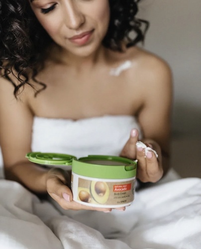 The Saem Крем для тела с маслом авокадо  Avocado body cream фото 3