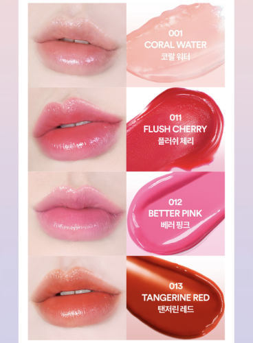 TOCOBO ����������� ���������� ������� ��� ���, ������� 001 Coral Water, Glow Ritual Lip Balm ���� 5