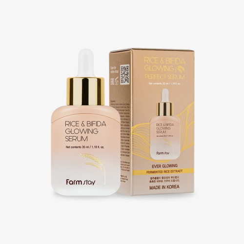 FarmStay      , Rice & Bifida Glowing Perfect Serum  7